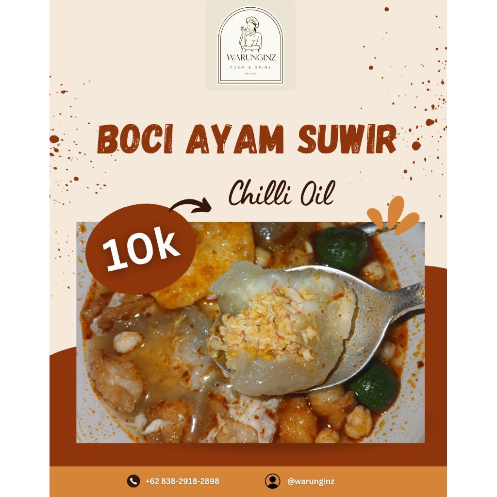 BOCI Ayam Suwir Pedas