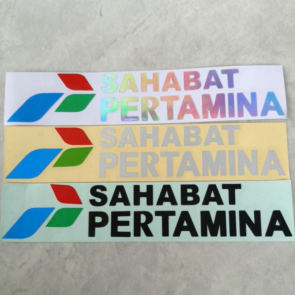 Sticker Stiker Cutting Sahabat Pertamina