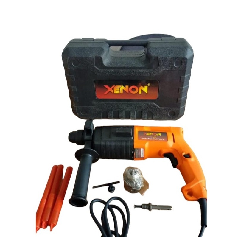 Rotary Hammer Drill 2 Mode 20mm Sds Plus Bor Bobok Beton / XENON X-HD500