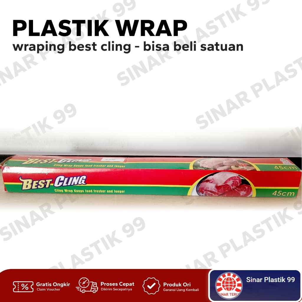 Plastik Wrap-Plastik Wrapping Makanan/ Buah-buahan