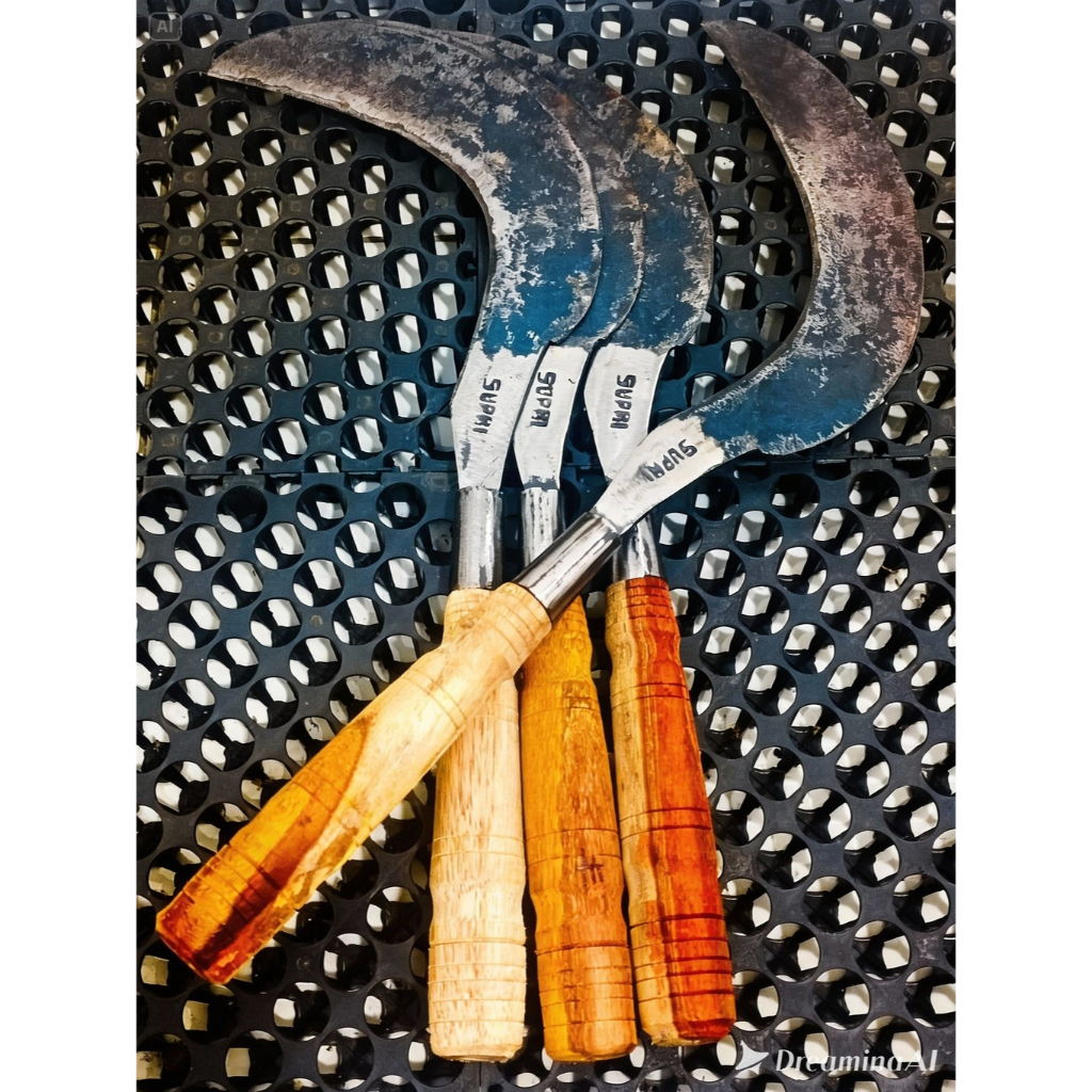 Sabit Arit Supri Ponorogo Asli | Baja Isen Tajam | Alat Pertanian Potong Rumput