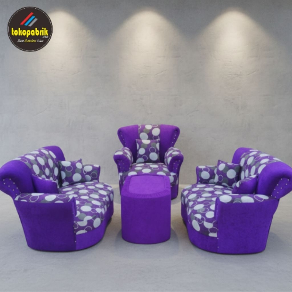 Sofa inul 221 sofa minimalis sofa tamu sofa bludru sofa motif sofa murah tasik ciamis