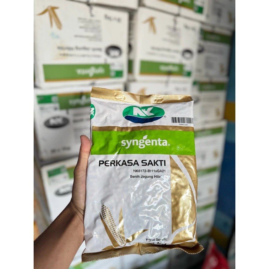 BENIH JAGUNG HIBRIDA SYNGENTA  NK PERKASA SAKTI 100% - BENIH JAGUNG HIBRIDA SYNGENTA KEMASAN 1KG