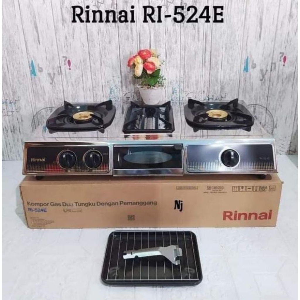 Kompor Rinnai 3Tungku 524E