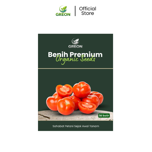 Greon - Benih Tomat Ceri Premium Organik 56 Butir