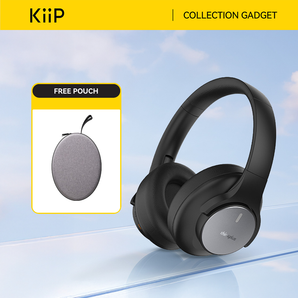 Thinkplus EH150 Foldable Wireless Bluetooth Headphone 5.4 Wired Headset HD Surround Sound