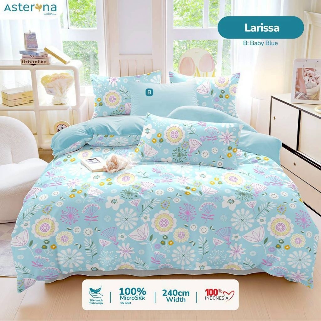 Sprei motif larissa Free anti geser sprei90x200 sprei100x200 sprei120x200 sprei140x200 sprei160x200 