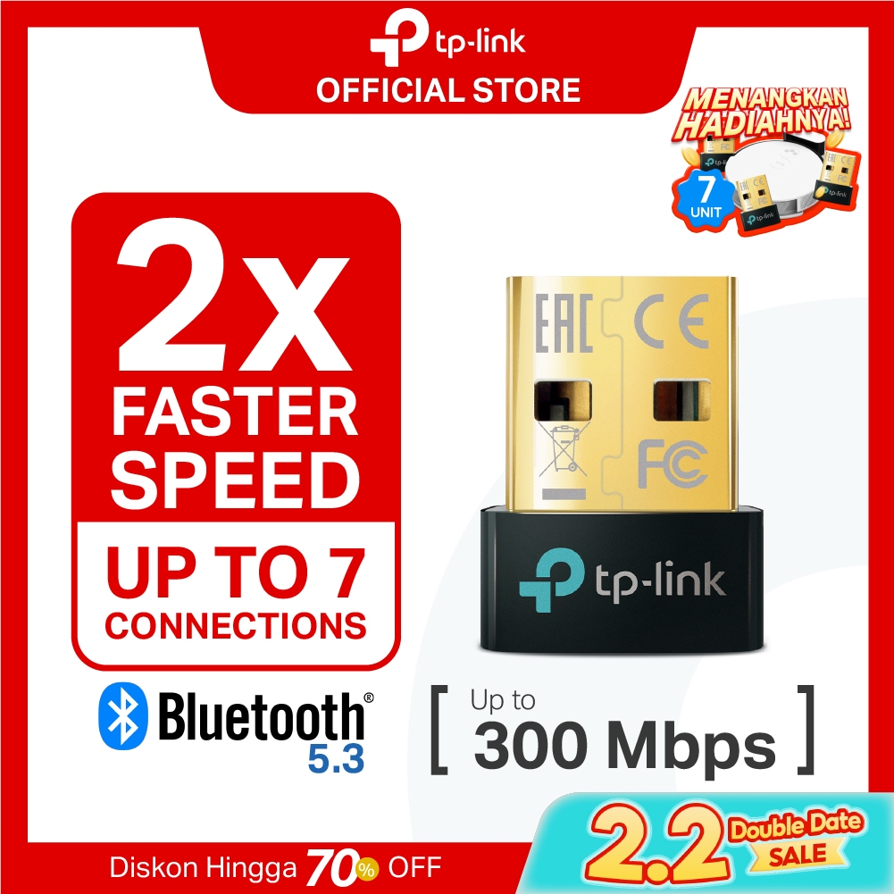 TP-Link UB500 | BLUETOOTH 5.3 NANO USB ADAPTER | Desktop Laptop Windows | Bluetooth Dongle | UB400