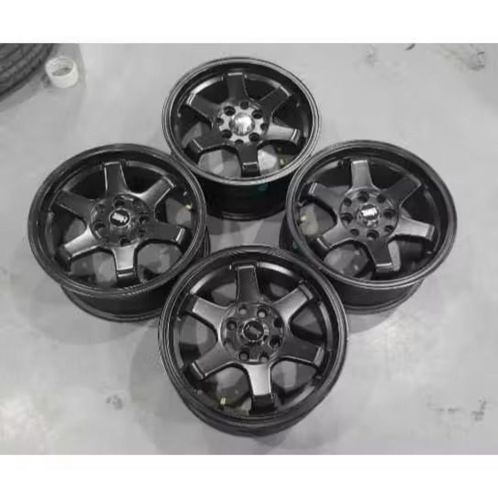 Velg Mobil Second HSR TOKYO Ring 14 Lebar 6 pcd 4x100/114,3 Et35