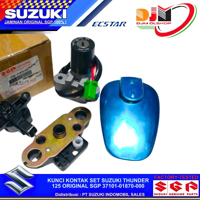 KUNCI KONTAK SET SUZUKI THUNDER 125 ORIGINAL SGP 37101-01870-000