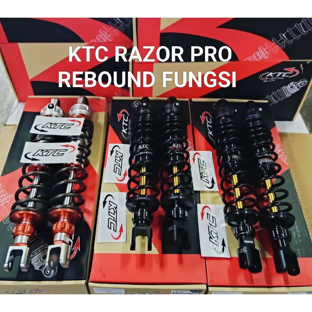 SHOCK SHOK KTC RACING RAZOR PRO REBOUND 365MM/335MM NMAX OLD 155/NMAX LAMA 2015-2019/PCX 150/PCX 160