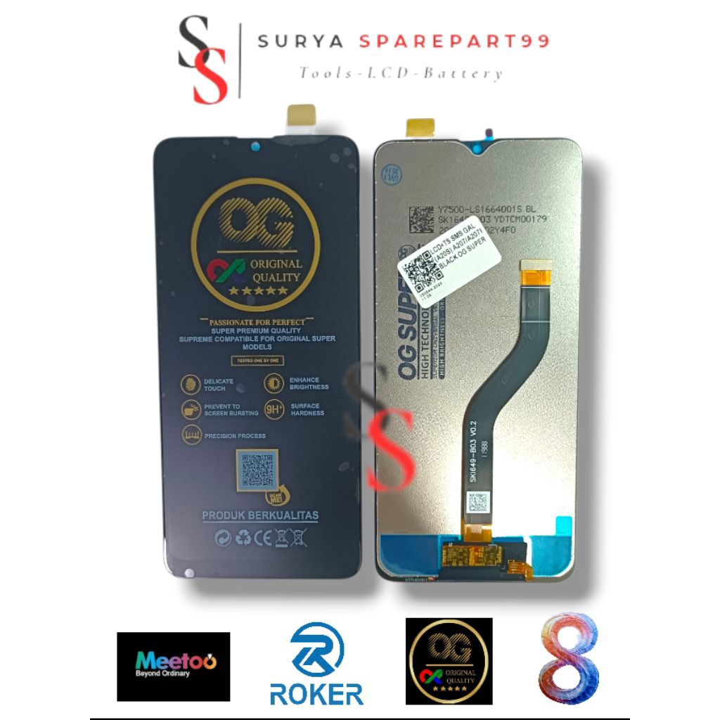 LCD-TOUCHSCREEN-ORIGINAL100%-SAMSUNG:SAMSUNG.A20S