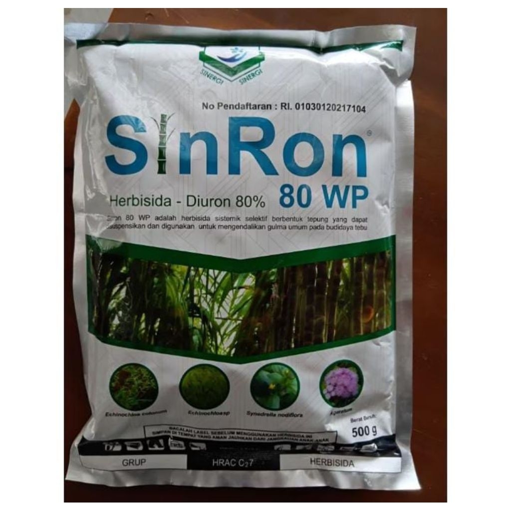 HERBISIDA SINRON DIURON 80% 80 WP 500gr