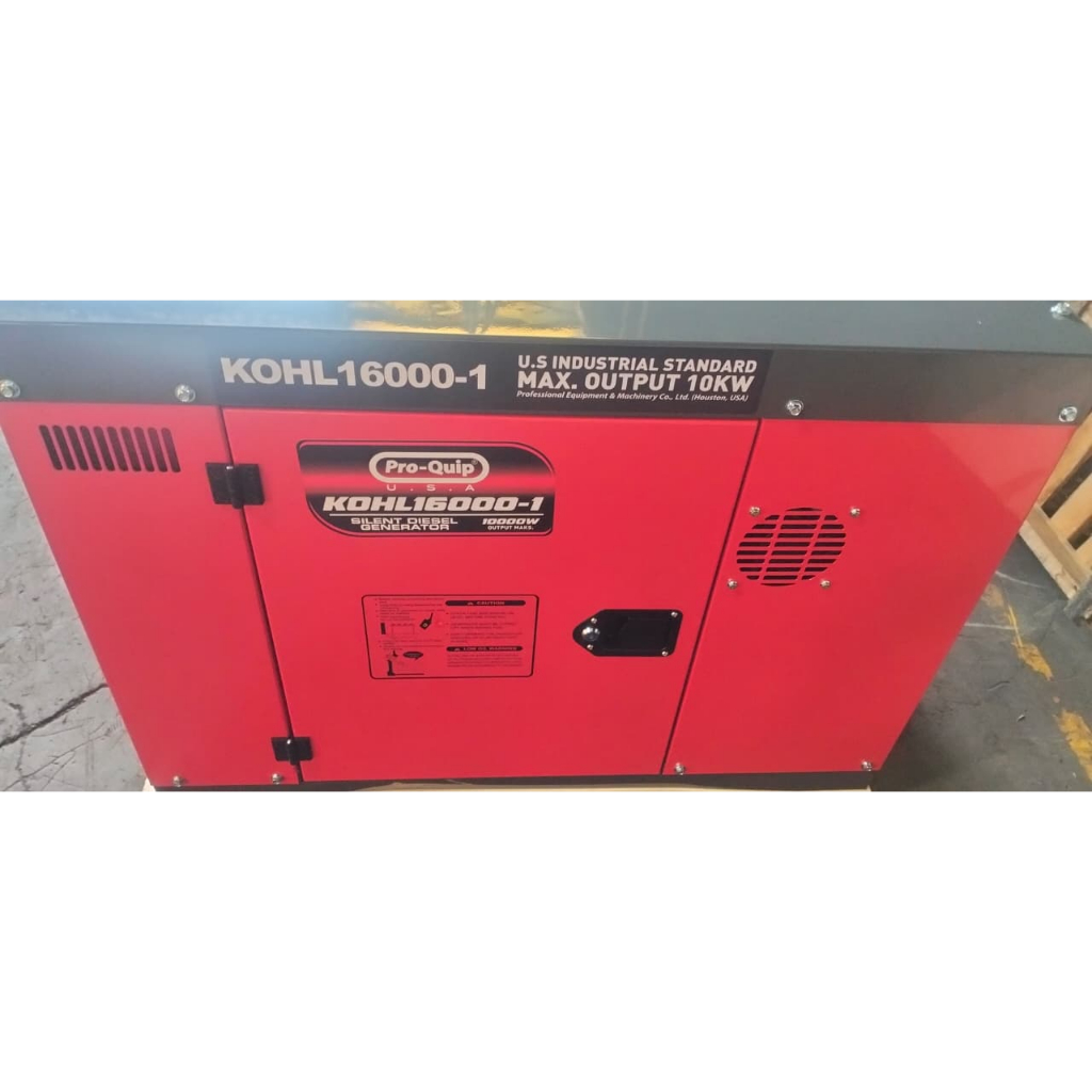 Genset Silent Diesel Proquip KOHL 16000 1 Phase/ KOHL 16000 RZ Dual Phase Genset Silent 10.000 Watt 