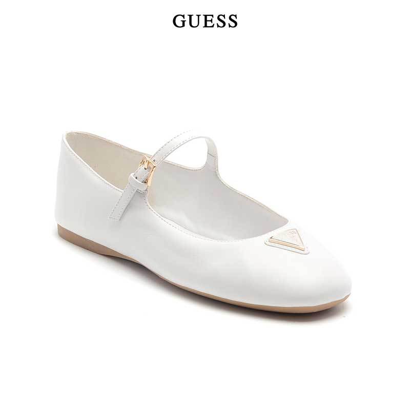 LADIES SHOES KALIDA WHI01 - FLAT SHOES - SEPATU GUESS ORIGINAL WANITA