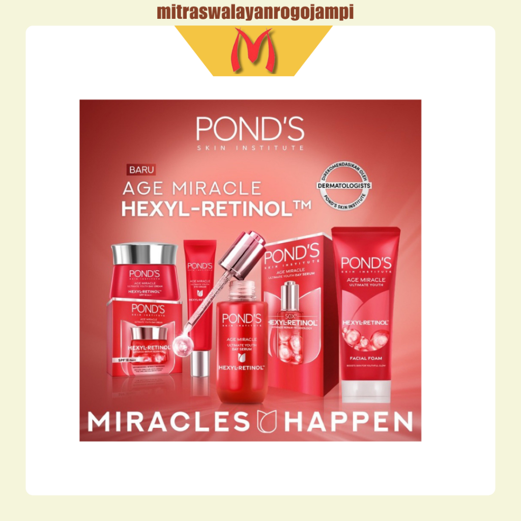 PONDS SERUM TRIPLE GLOW & ULTIMATE YOUTH