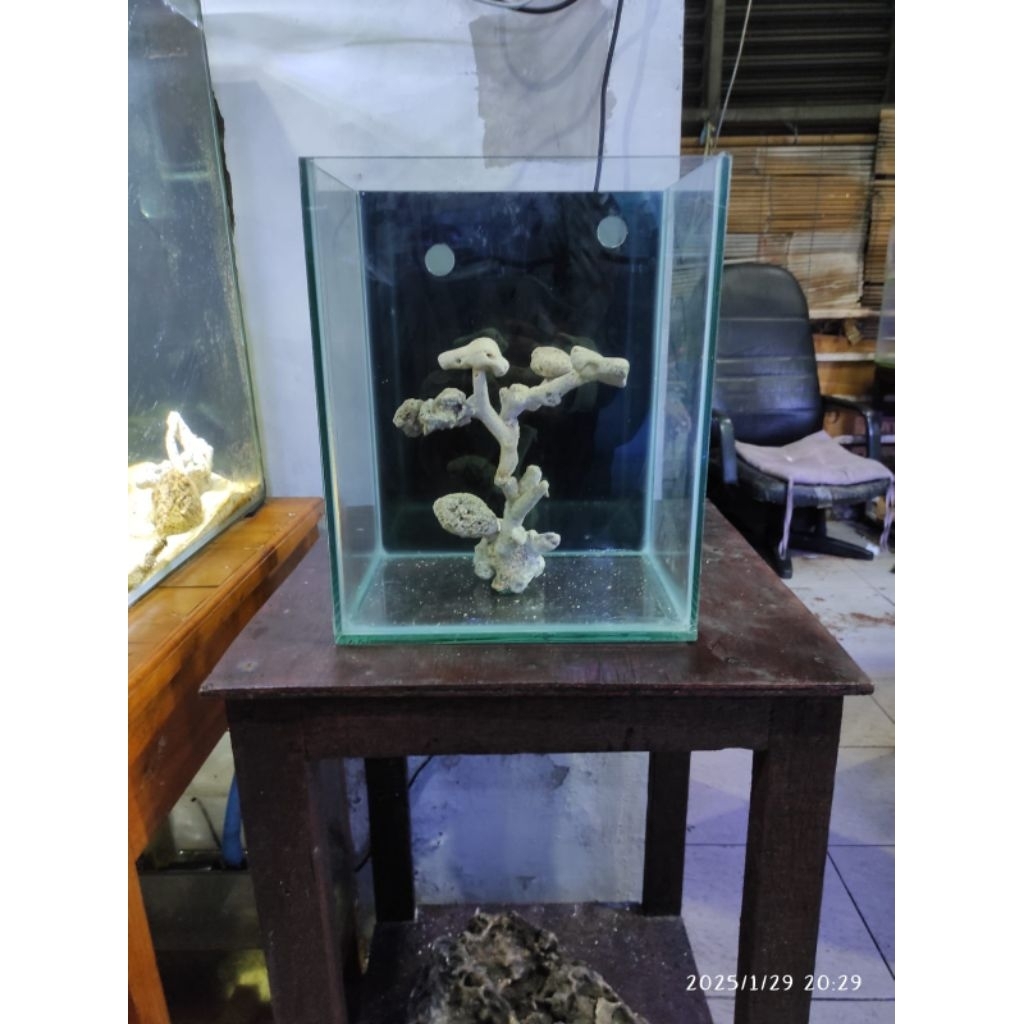 aquarium filter belakang 20x25x25