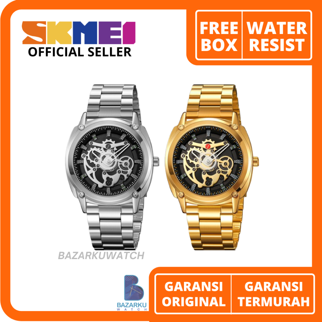 Jam Tangan Pria Skmei 2293 Jam Tangan Rantai Jam Skmei Pria Jam Tangan Skmei Pria Rantai Jam Tangan 