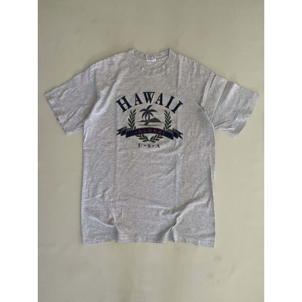 KAOS TSHIRT VTG 90S HAWAII ALOHA