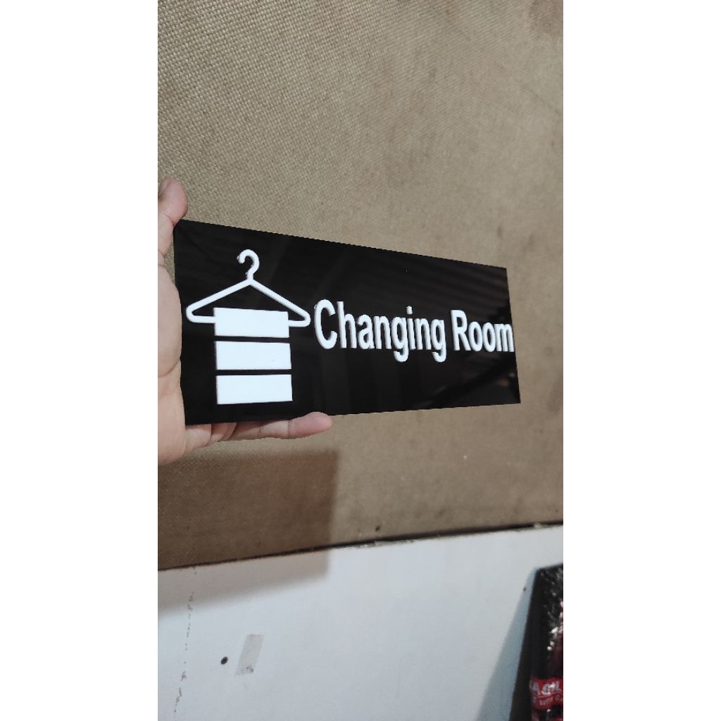 Sign Ruangan Akrilik Sign Kantor Akrilik Custom