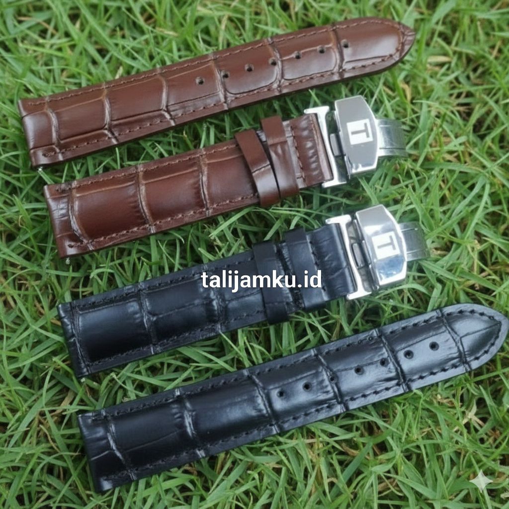 Strap Jam Tisot 1853 Tali Jam Tisot Kulit Original 1853 Strap Jam Tangan Tisot 1853 Kulit Genuine Le