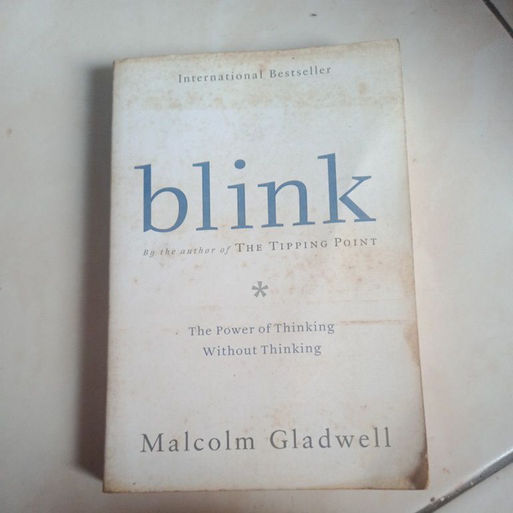 Buku Blink - Malcolm gladwell