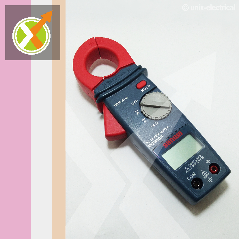 Digital Clamp Meter (Tang Ampere) SANWA DCM60R