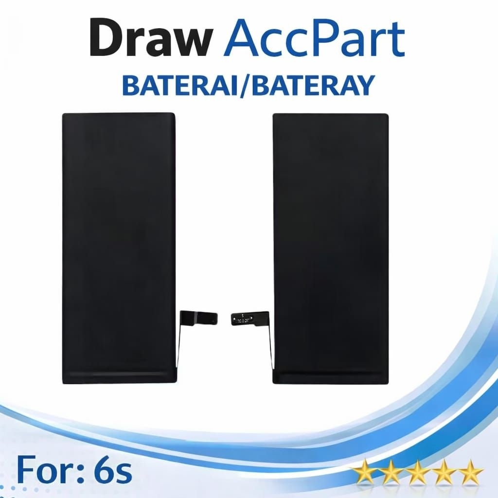 Baterai iPhone 6S Original Draw AccPart | Battery iPhone 6S New Quality