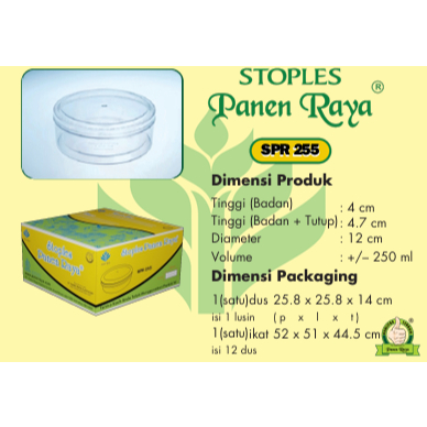STOPLES PANEN RAYA SPR 255, SPR 8818