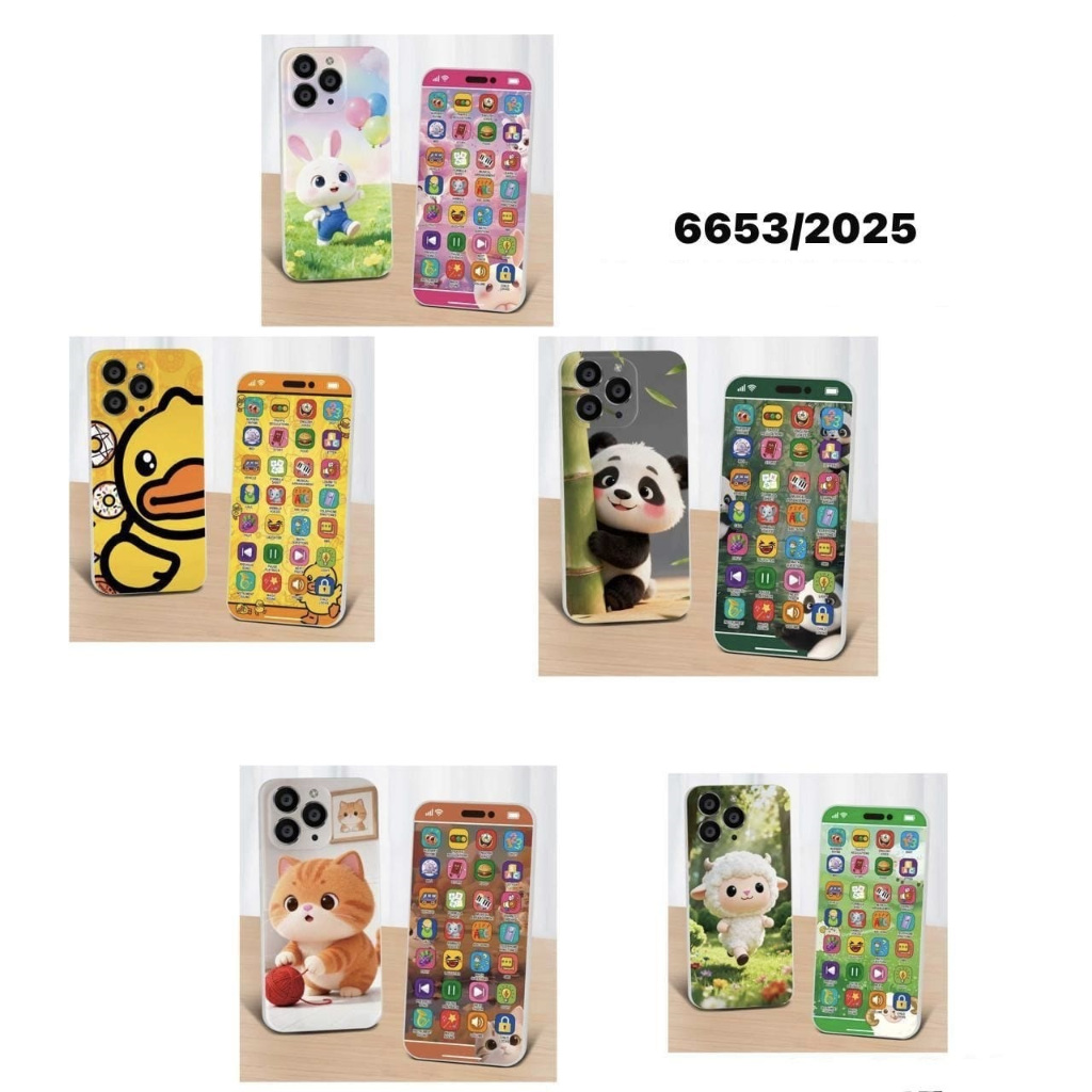 MAINAN EDUKASI ANAK HP IPHONE MOBILE PHONE 2025