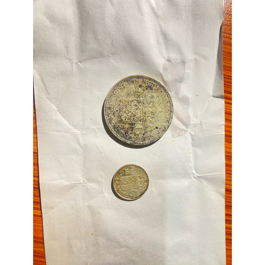 Koin Benggol 2 1/2 Cent 1920 - Detail Bagus, Cocok untuk Koleksi