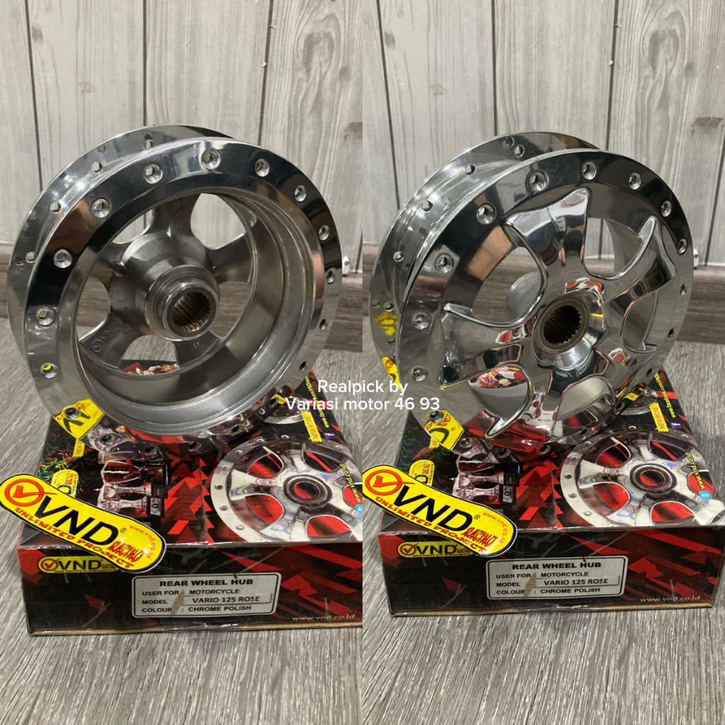 vnd tromol vario 150 / vario 125 tromol depan belakang vnd vario drag