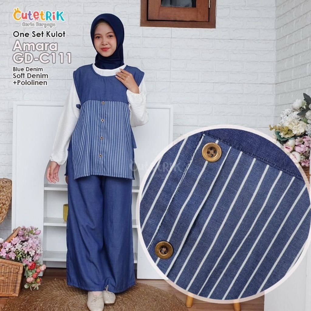 Set Kulot Terbaru Cila, Amara by  Cutetrik