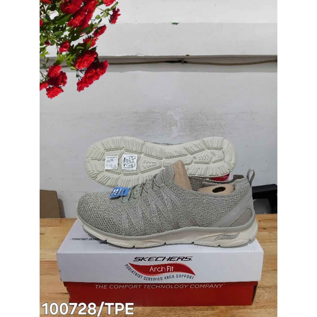 PROMOSEPATU SKECHER WANITA_SKECHER 100728_SEPATU ORIGINAL