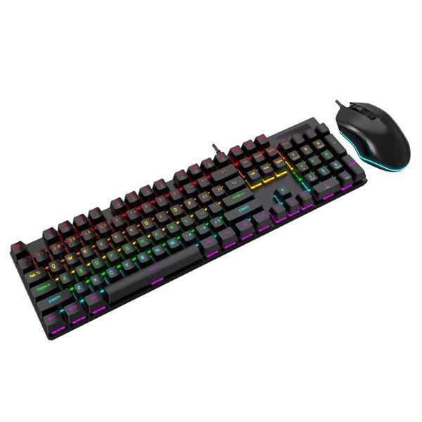 darkFlash Keyboard and Mouse DK104 WIRED USB [RED SWITCH]