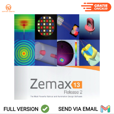 Zemax 13 R2 Build SP6 - Desain & Analisis Optik Presisi Tinggi