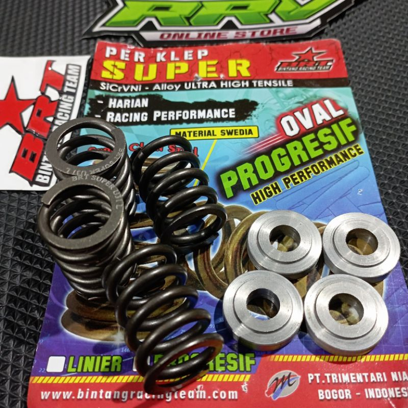 PER PIR KLEP RACING BRT SONIC 150R / CB150R LED / GTR 150 U31L PER KLEP RACING HONDA SONIC 150R BRT