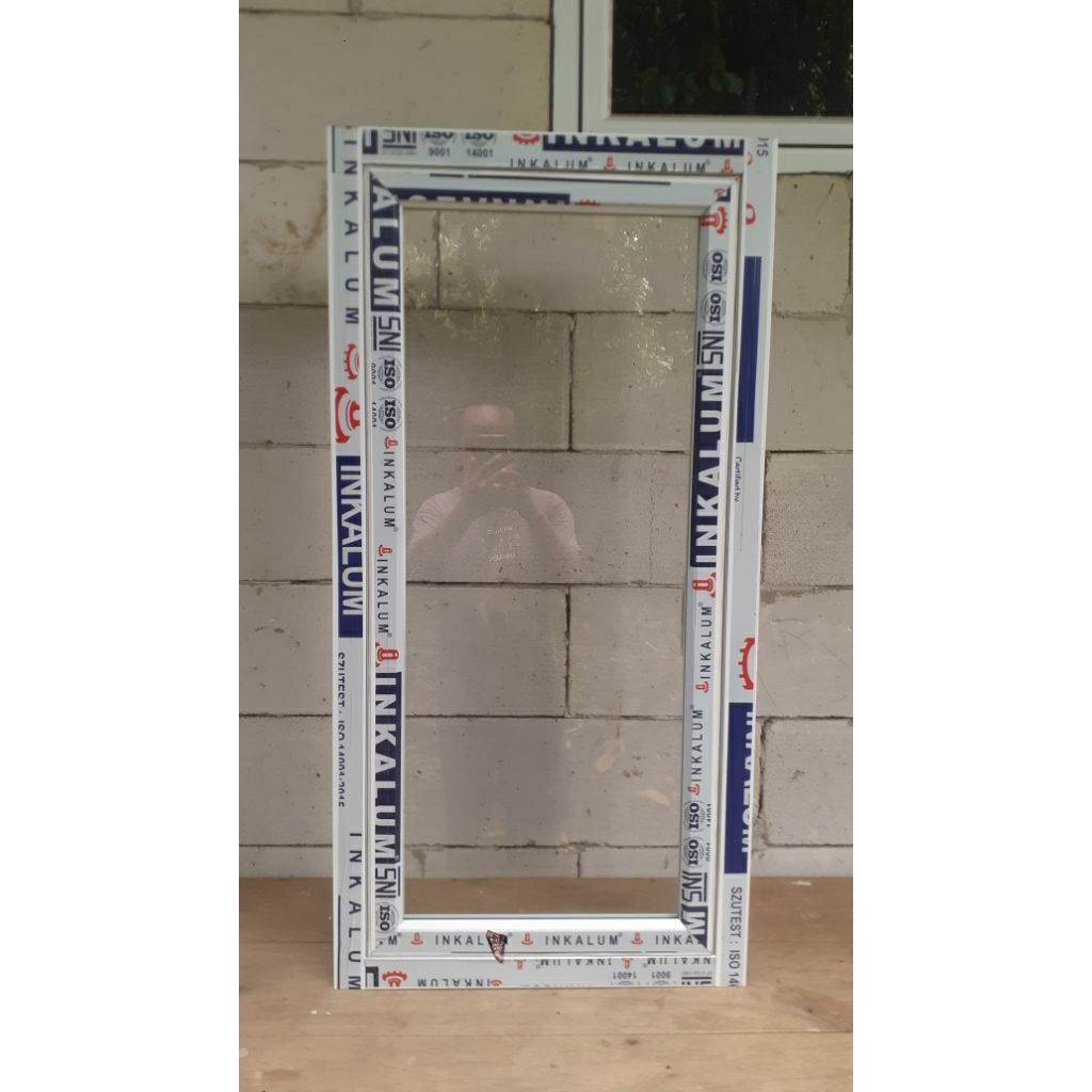 jendela aluminium ukuran 100x50
