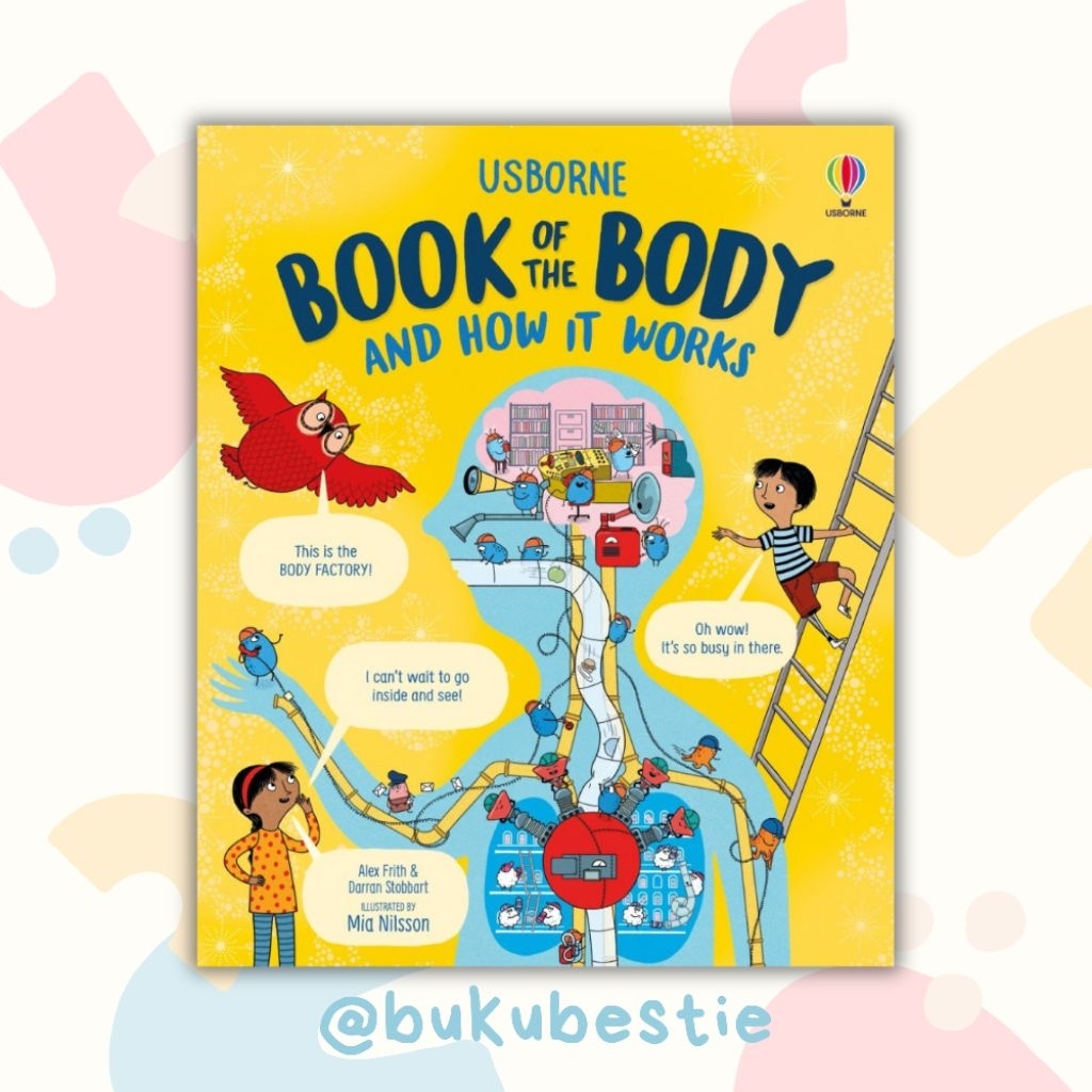 [PRELOVED] Usborne Book of the Body and How It Works - Buku Anak - Hardcover