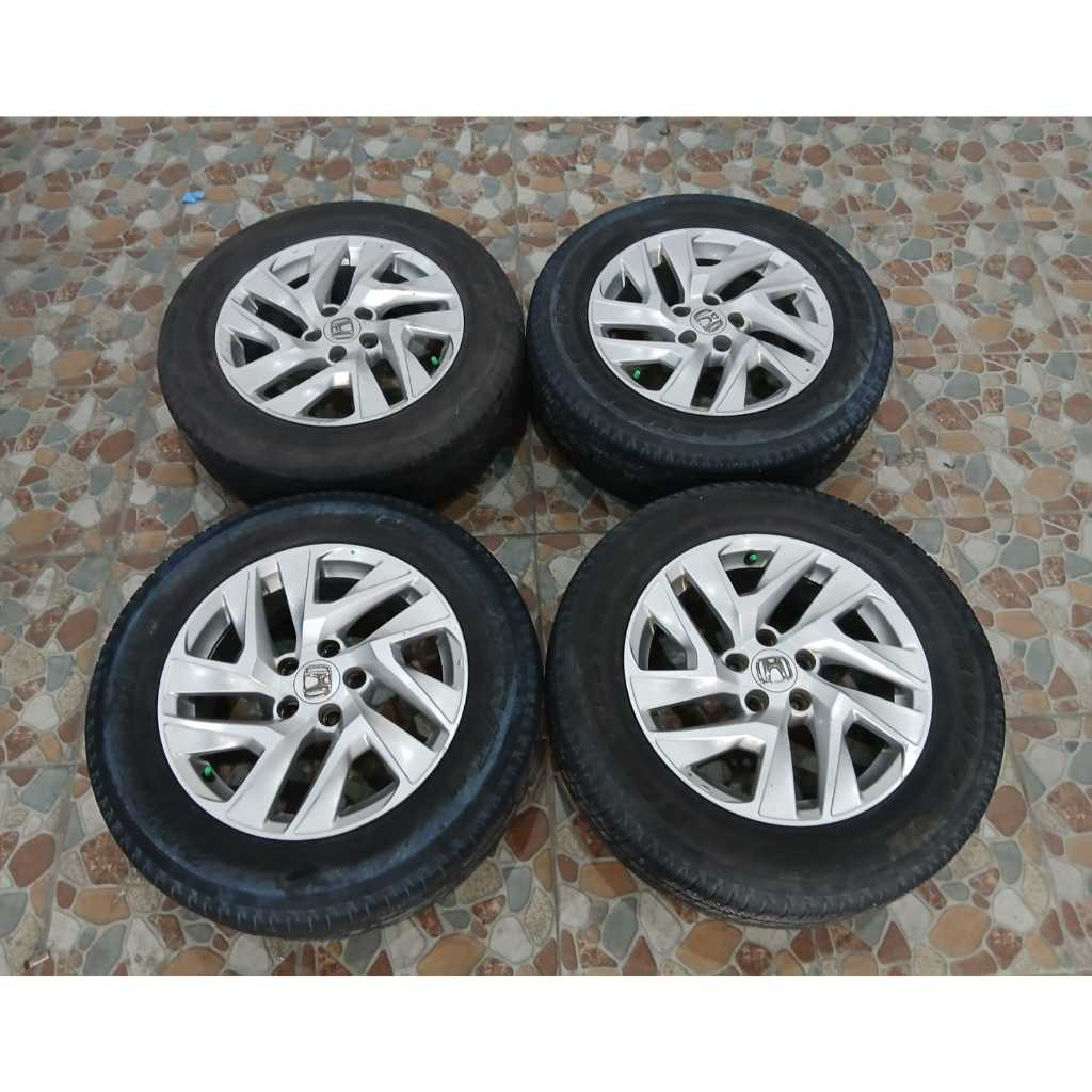 VELG MOBIL BEKAS OEM CRV R17 PCD 5X114 + BAN BONUS COCOK UNTUK CRV DLL
