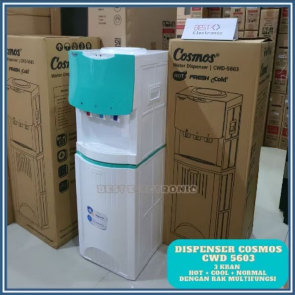 DISPENSER 3 KERAN TINGGI COSMOS CWD5603 CWD 5603 CWD-5603
