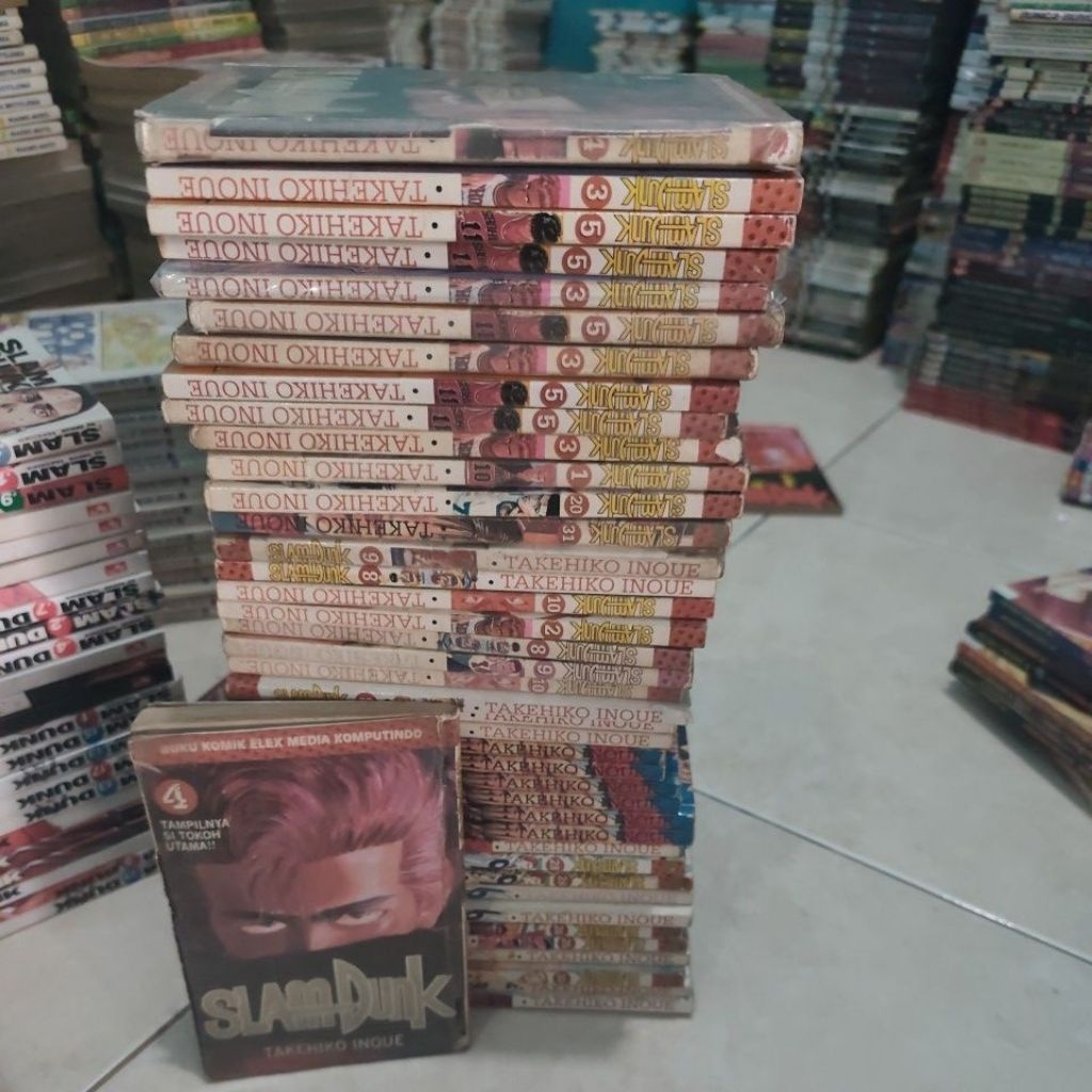 Komik Slam Dunk Cabutan 1-31 preloved original
