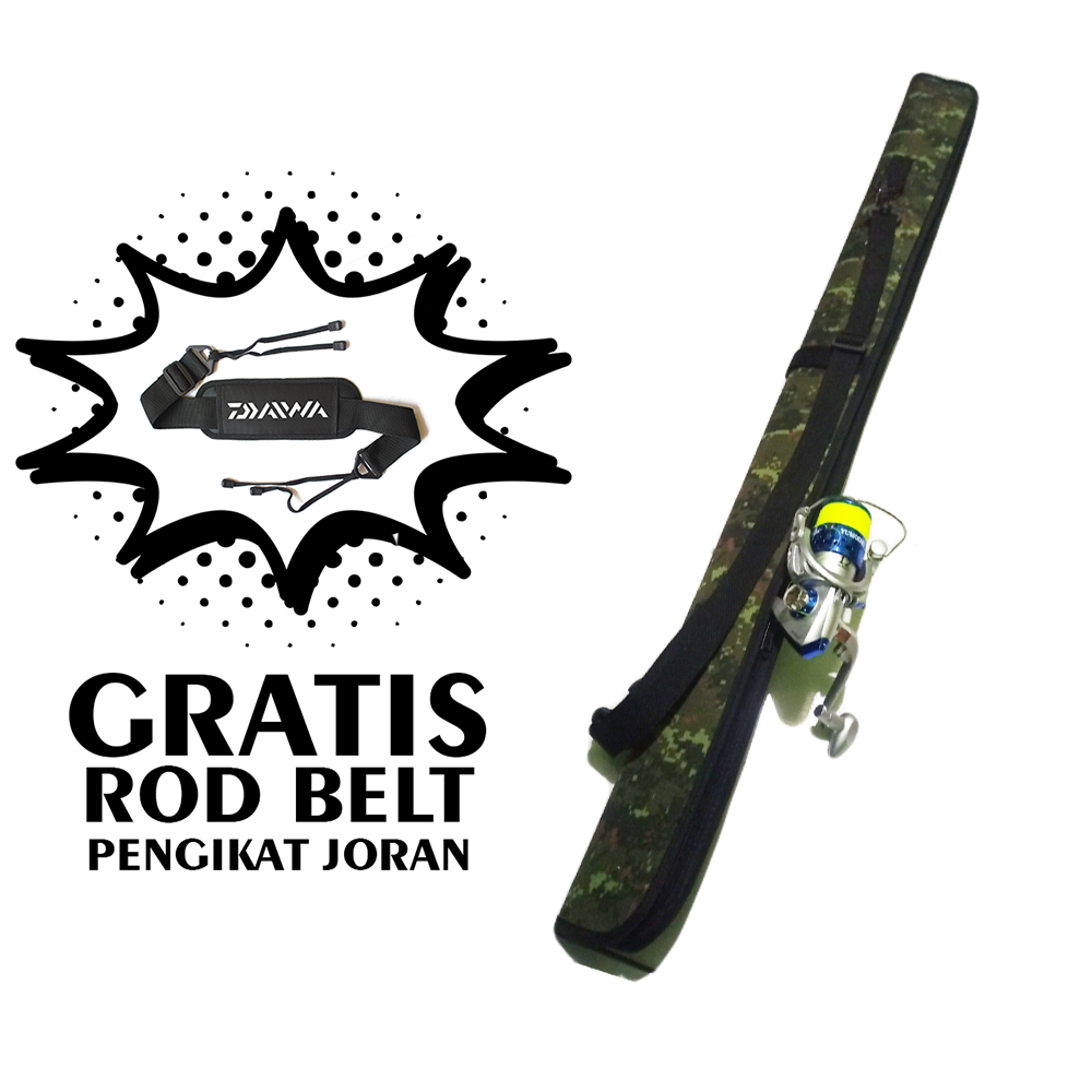 Tas Pancing Hardcase Fiber Tebal Untuk Joran Casting dan Tegek 100 cm