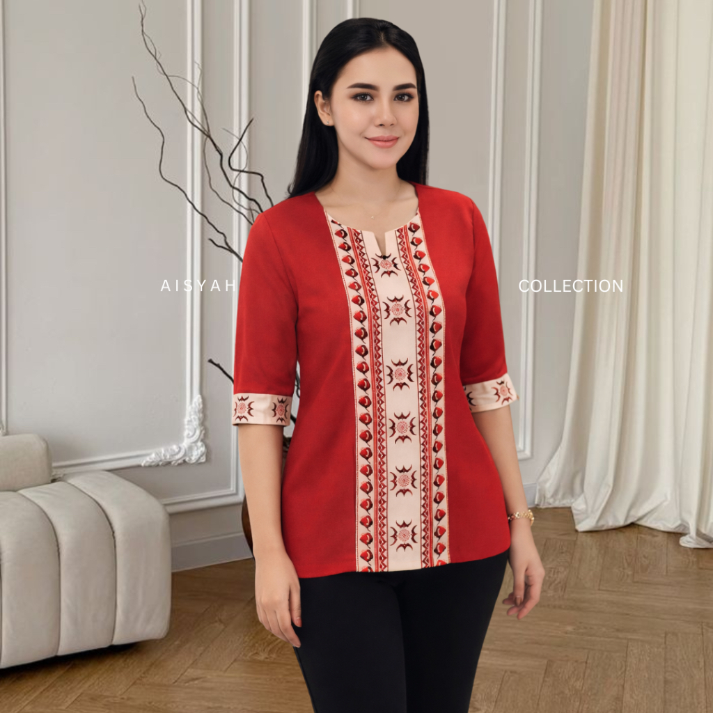 Baju Cele Batik Maluku couple Elegan Nyaman