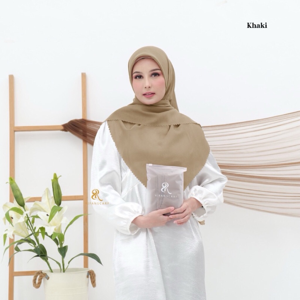 jilbab pns khaki muda rifanscarf
