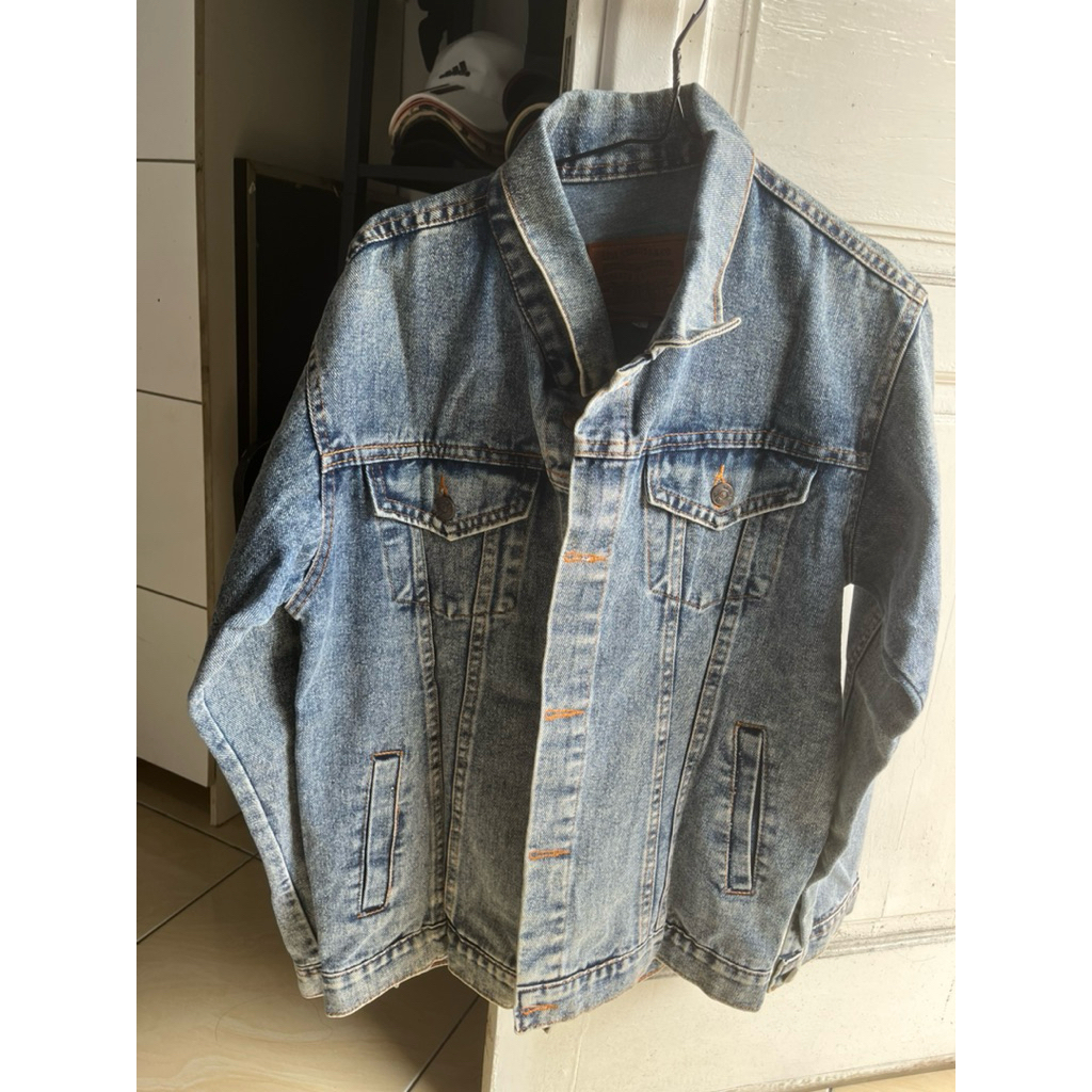 Preloved Jacket Jeans