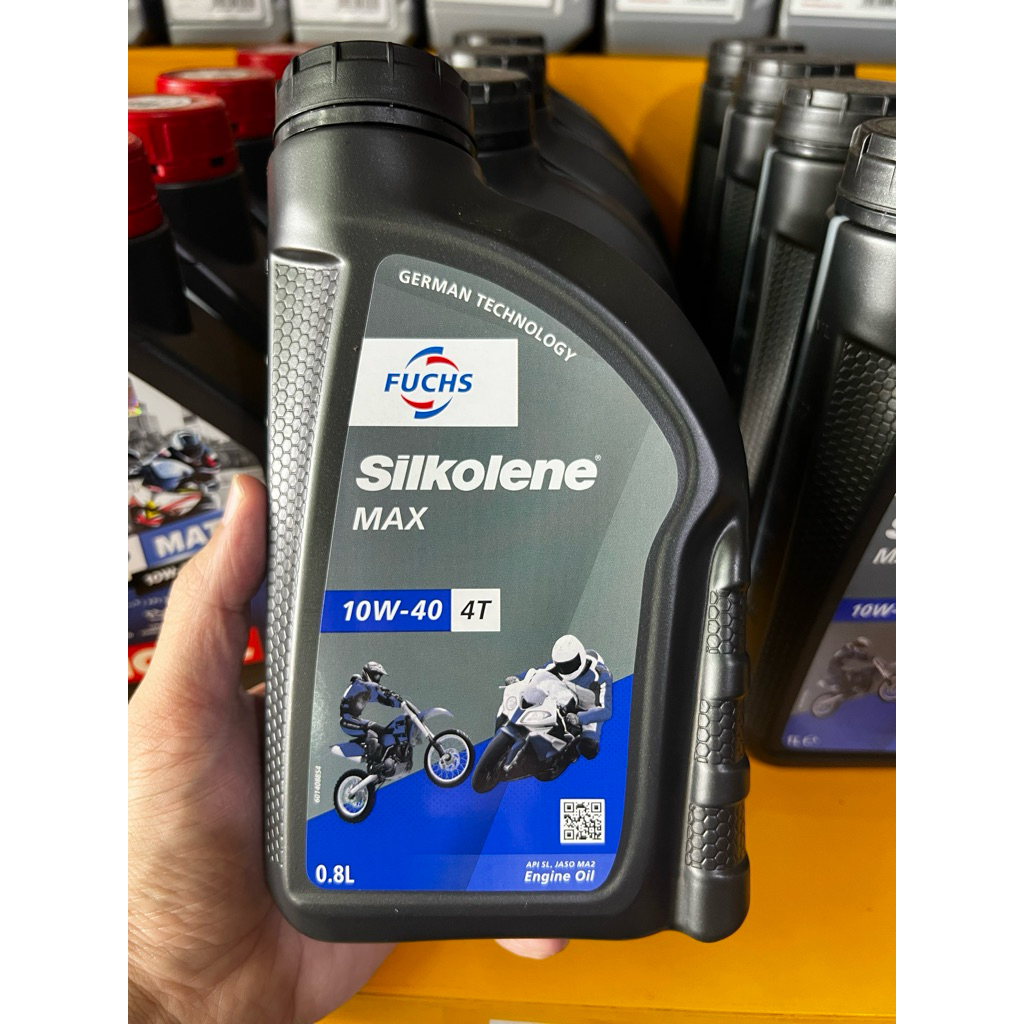 Oli Silkolene Max FUCHS 0.8 SAE 10W-40