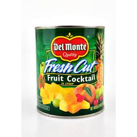 [SDW] pekanbaru/825g Del Monte Quality Fresh Cut Fruit Cocktail In Syrup - Buah Segar Dalam Kaleng