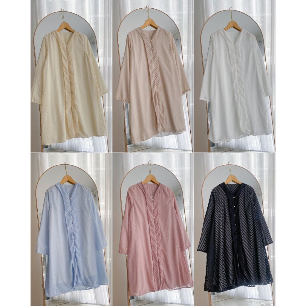 Kheva Mauza Anjani Tunik | Atasan Wanita Panjang Muslim