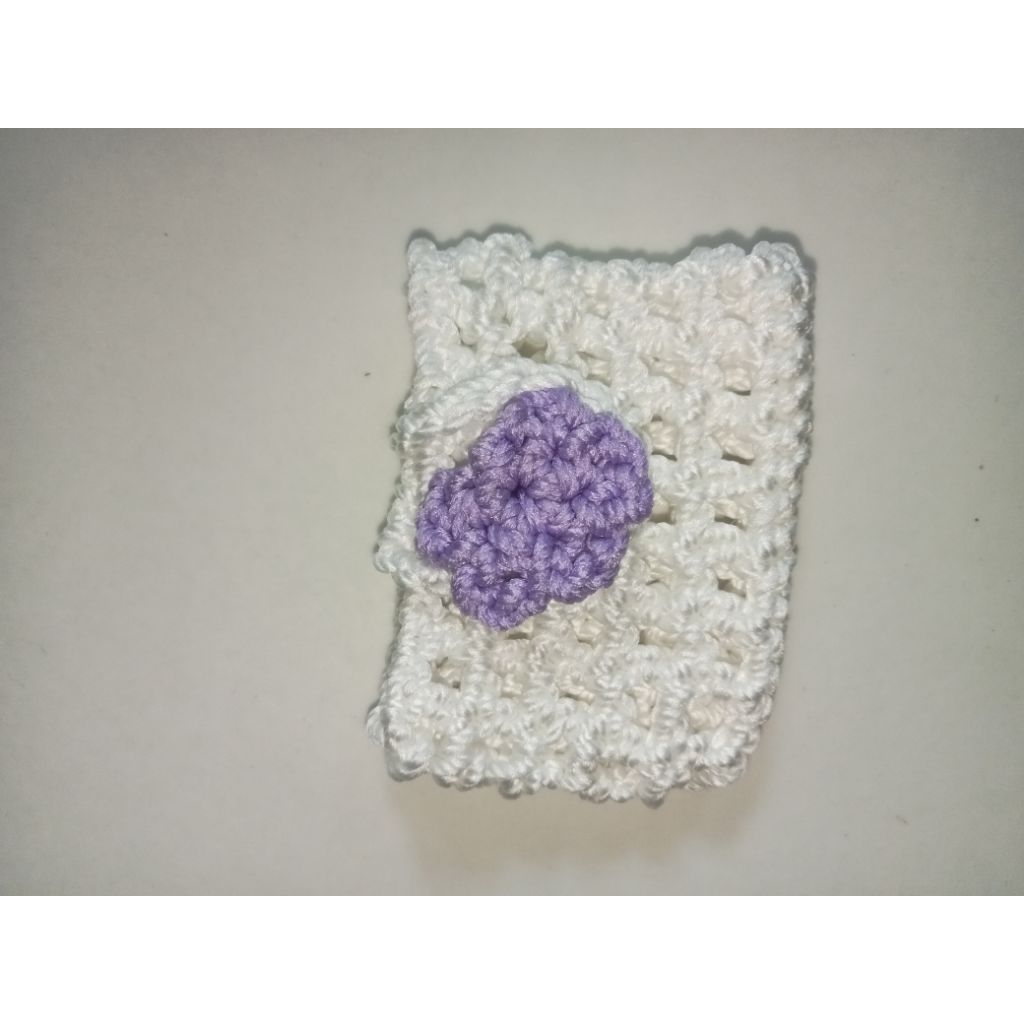 dompet mini, angpao lebaran rajut